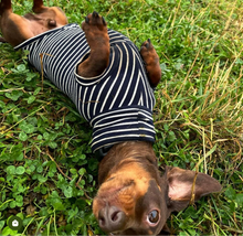 Load image into Gallery viewer, Oh La La Navy Stripe Jersey
