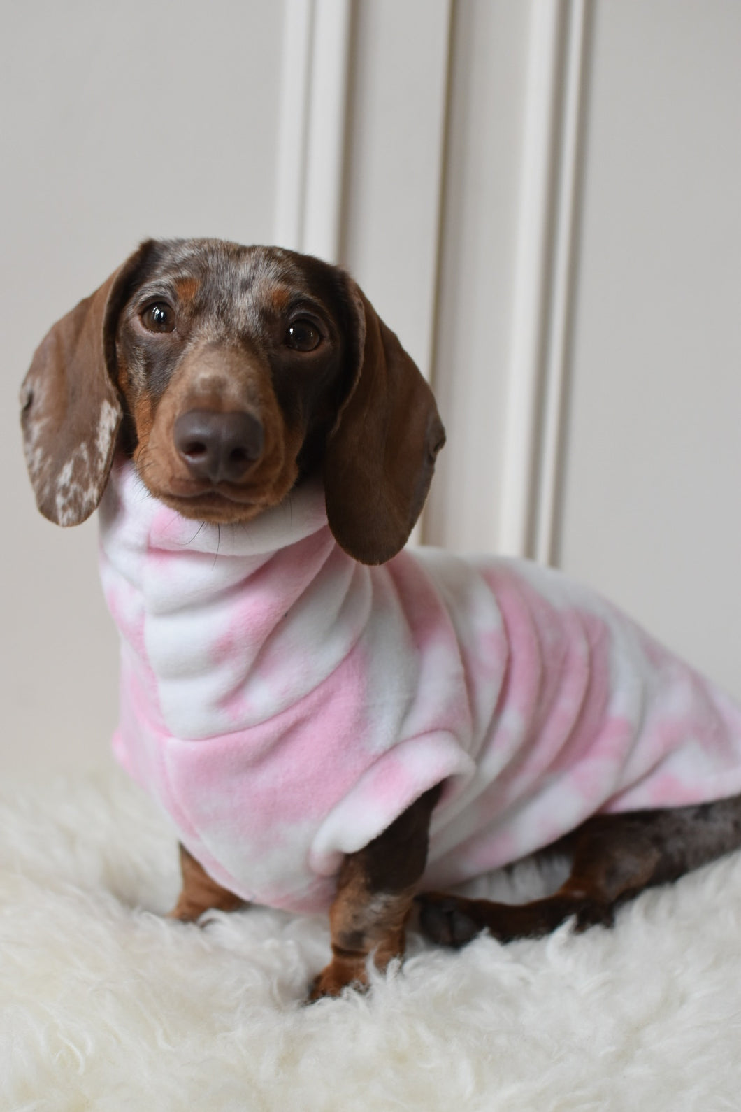 Pink Tie Dye Fleece